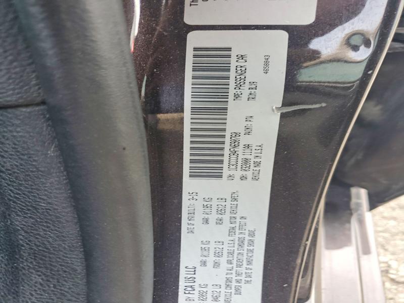 2015 Chrysler 200 მანქანა იყიდება აუქციონზე, vin: 1C3CCCCB4FN690760, აუქციონის ნომერი: 55538306