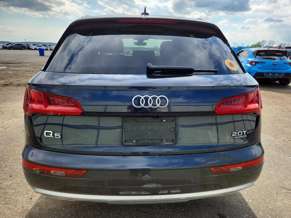 2018 Audi Q5 მანქანა იყიდება აუქციონზე, vin: WA1BNAFY5J2096852, აუქციონის ნომერი: 52649366