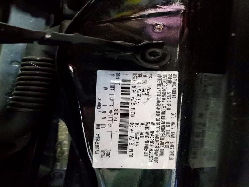 2016 Ford Focus მანქანა იყიდება აუქციონზე, vin: 1FADP3E23GL202709, აუქციონის ნომერი: 52059566