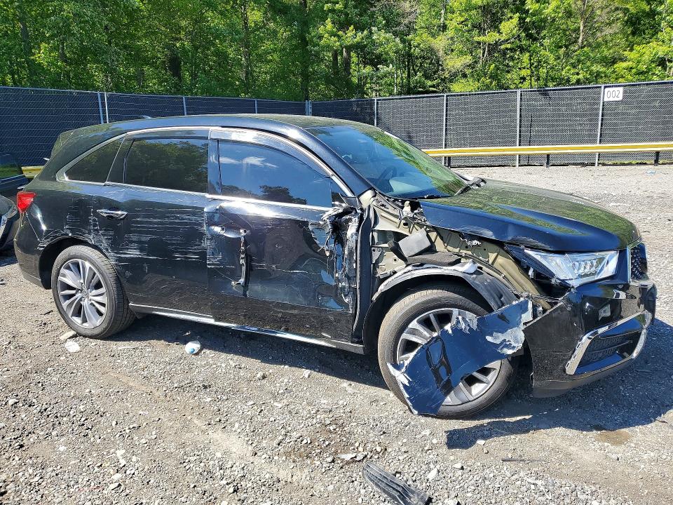 2017 Acura Mdx მანქანა იყიდება აუქციონზე, vin: 5FRYD4H5XHB033680, აუქციონის ნომერი: 51313086