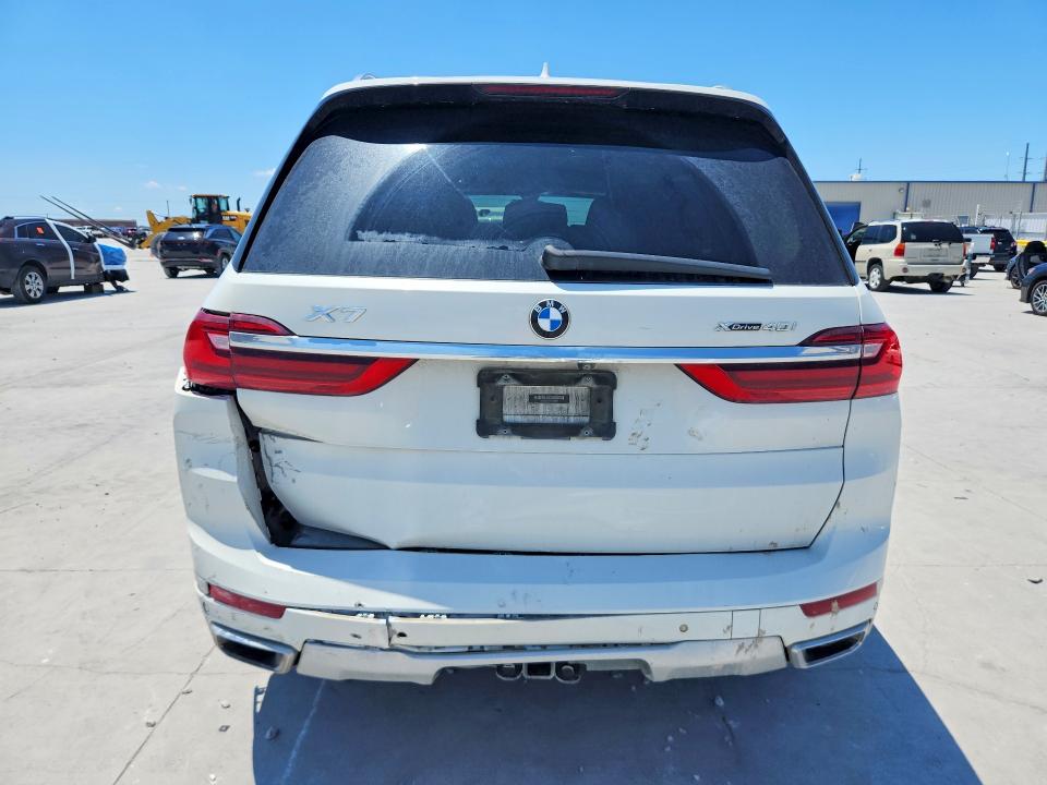53472316 :رقم المزاد ، 5UXCW2C54KL086993 vin ، 2019 Bmw X7 مزاد بيع