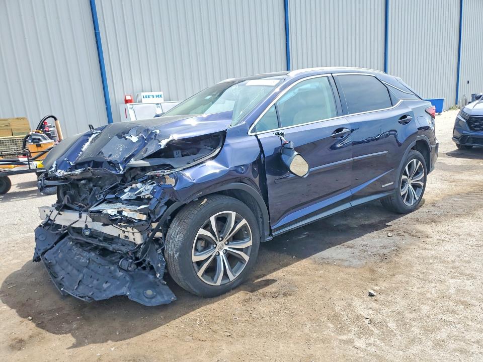 2016 Lexus Rx 450h მანქანა იყიდება აუქციონზე, vin: 2T2BGMCA7GC006101, აუქციონის ნომერი: 52720276