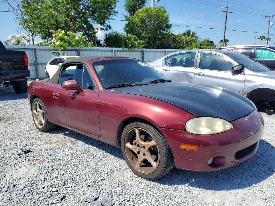 2003 Mazda Mx-5 Miata მანქანა იყიდება აუქციონზე, vin: JM1NB353430303663, აუქციონის ნომერი: 52164206