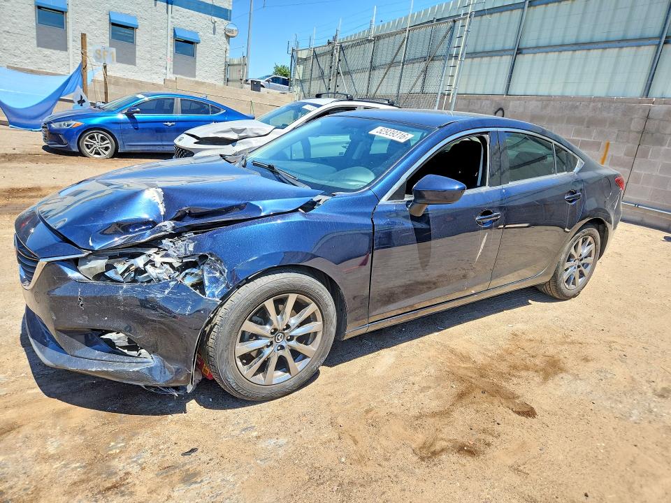 2015 Mazda 6 მანქანა იყიდება აუქციონზე, vin: JM1GJ1U58F1191063, აუქციონის ნომერი: 52939316