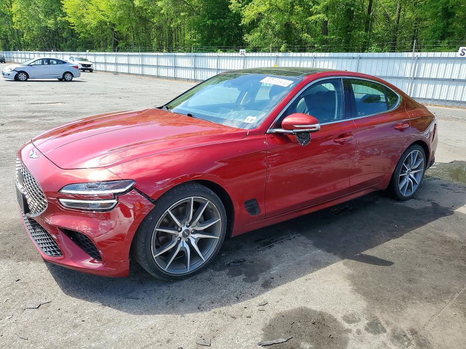 52561976 :رقم المزاد ، KMTG34TA1NU099785 vin ، 2022 Genesis G70 مزاد بيع