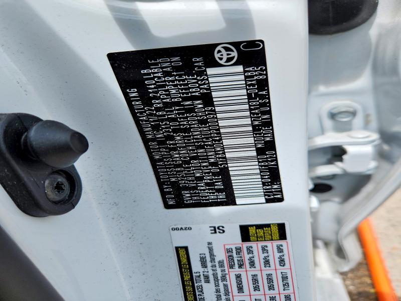 54601766 :رقم المزاد ، 5YFB4MDE4PP000979 vin ، 2023 Toyota Corolla مزاد بيع