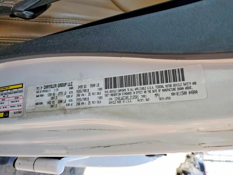 54092656 :رقم المزاد ، 1C4BJWEG0EL212501 vin ، 2014 Jeep Wrangler Unlimited مزاد بيع