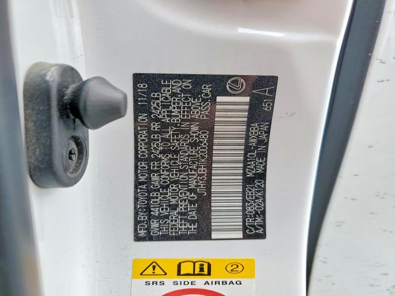Продаж на аукціоні авто 2019 Lexus Ux, vin: JTHY3JBH1K2006480, номер лоту: 52515276