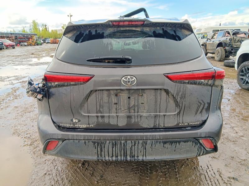 55112806 :رقم المزاد ، 5TDGZRBHXMS115848 vin ، 2021 Toyota Highlander مزاد بيع