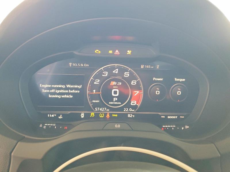 Aukcja sprzedaży 2020 Audi S3, vin: WAUE1GFFXLA103557, numer aukcji: 52729276