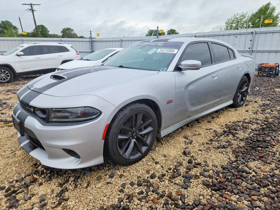 54319366 :رقم المزاد ، 2C3CDXGJ1KH604572 vin ، 2019 Dodge Charger مزاد بيع
