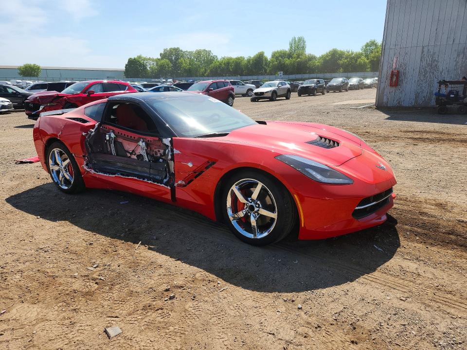 54789376 :رقم المزاد ، 1G1YD2D77F5123373 vin ، 2015 Chevrolet Corvette مزاد بيع