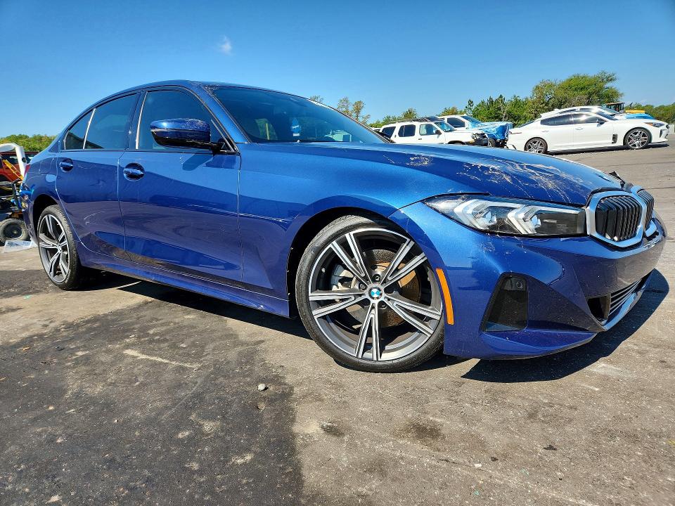 2023 Bmw 330i მანქანა იყიდება აუქციონზე, vin: 3MW69FF06P8D63281, აუქციონის ნომერი: 53751636