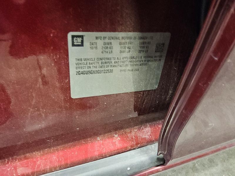 Продажа на аукционе авто 2016 Buick Regal, vin: 2G4GU5GX8G9122538, номер лота: 53898116