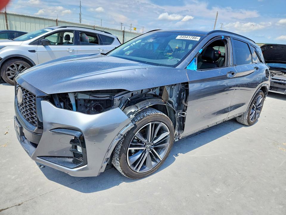 54541786 :رقم المزاد ، 3PCAJ5FB1SF109823 vin ، 2025 Infiniti Qx50 مزاد بيع