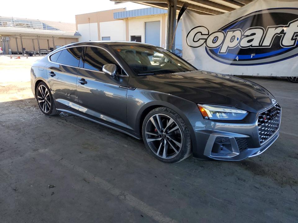 2022 Audi S5 მანქანა იყიდება აუქციონზე, vin: WAUA4CF57NA032942, აუქციონის ნომერი: 53638156