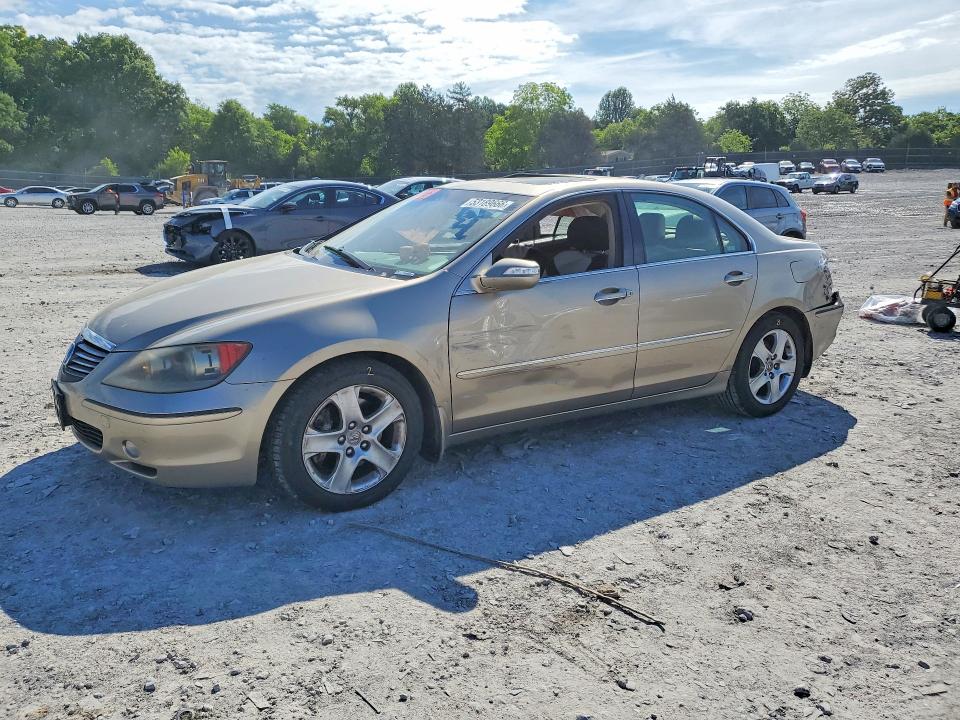 53189666 :رقم المزاد ، JH4KB165X5C004704 vin ، 2005 Acura Rl مزاد بيع