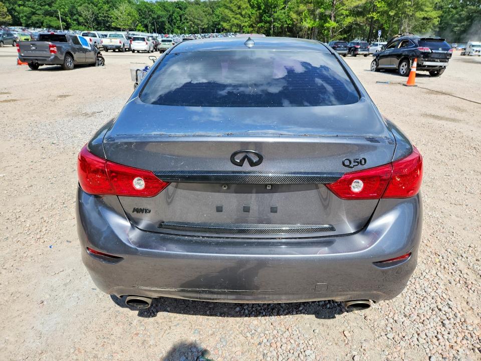 54965446 :رقم المزاد ، JN1BV7ARXFM410549 vin ، 2015 Infiniti Q50 مزاد بيع