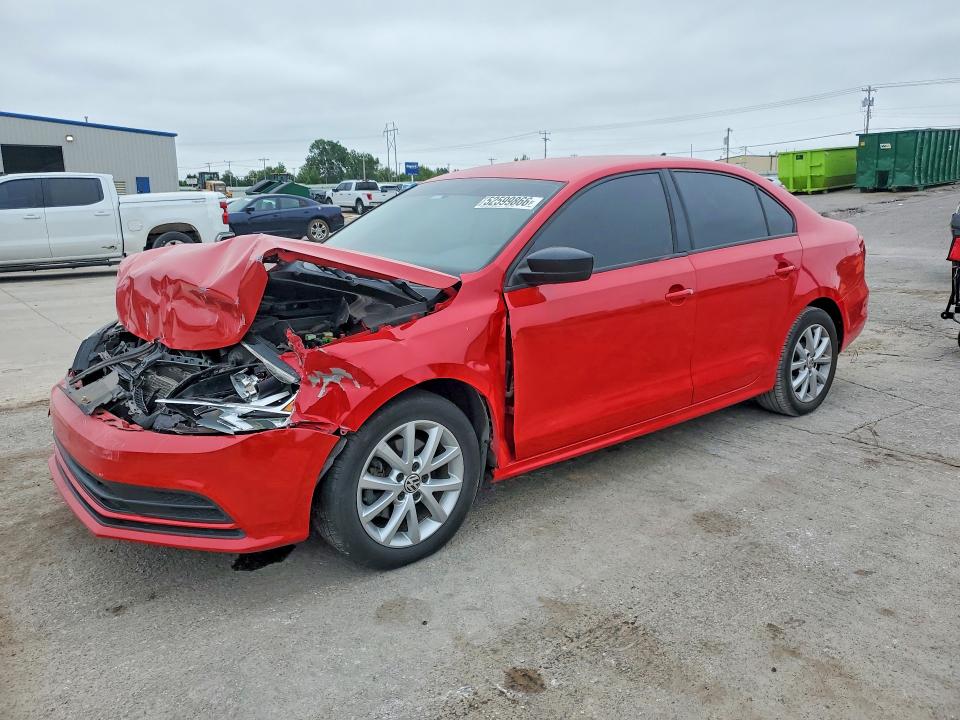 52599866 :رقم المزاد ، 3VWD17AJ1FM259212 vin ، 2015 Volkswagen Jetta مزاد بيع