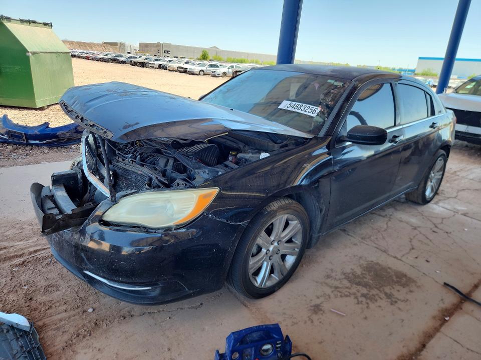 54883256 :رقم المزاد ، 1C3CCBAB1DN762007 vin ، 2013 Chrysler 200 مزاد بيع