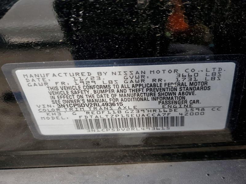 Aukcja sprzedaży 2024 Nissan Kicks, vin: 3N1CP5DV2RL493615, numer aukcji: 54510686