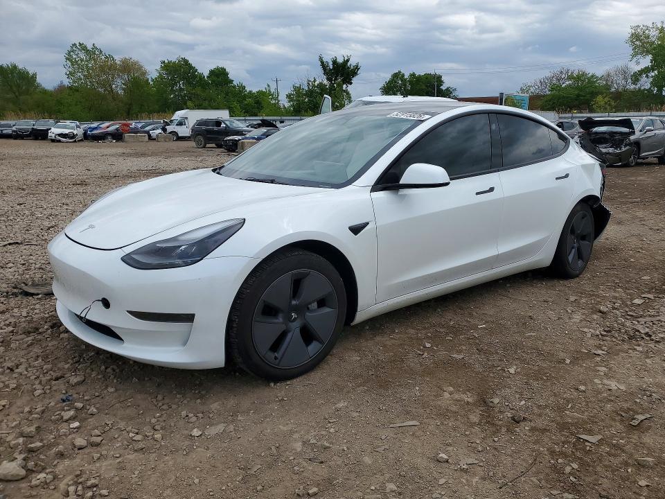 52915826 :رقم المزاد ، 5YJ3E1EA1PF611706 vin ، 2023 Tesla Model 3 مزاد بيع