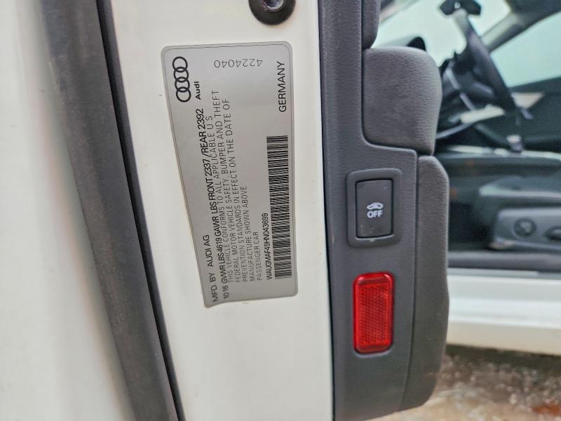 Продаж на аукціоні авто 2017 Audi A4, vin: WAUGMAF49HN043699, номер лоту: 53734936