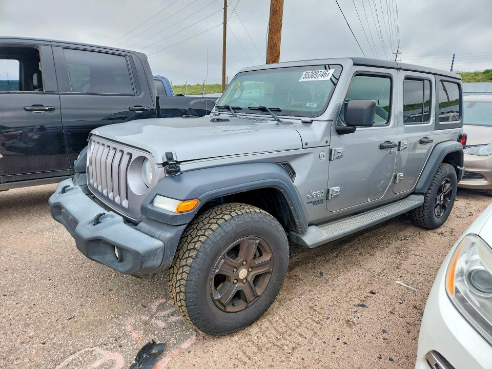 Aukcja sprzedaży 2019 Jeep Wrangler Unlimited, vin: 1C4HJXDN7KW629205, numer aukcji: 55309746