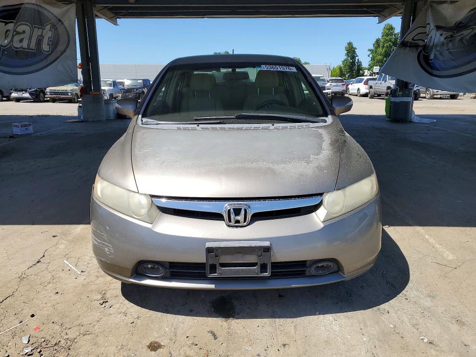 2006 Honda Civic მანქანა იყიდება აუქციონზე, vin: JHMFA36216S025499, აუქციონის ნომერი: 53651576