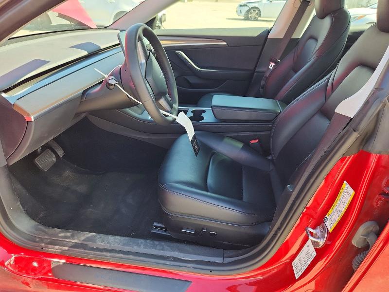 2022 Tesla Model 3 მანქანა იყიდება აუქციონზე, vin: 5YJ3E1EA1NF345939, აუქციონის ნომერი: 53061246