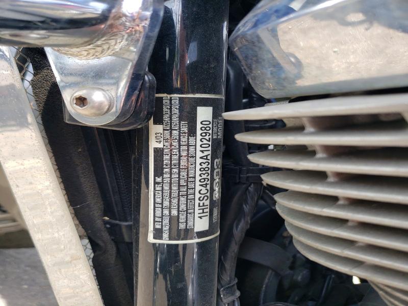 Продажа на аукционе авто 2003 Honda Vtx1800, vin: 1HFSC49383A102980, номер лота: 53012896