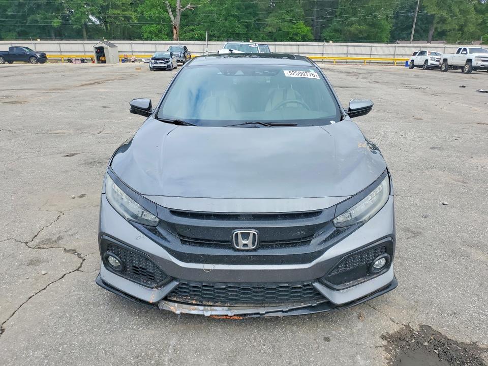 52590776 :رقم المزاد ، SHHFK7H92HU234569 vin ، 2017 Honda Civic مزاد بيع