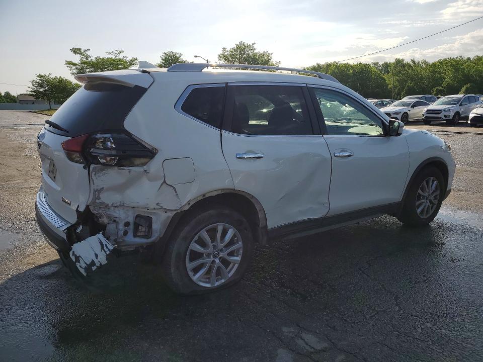 52861226 :رقم المزاد ، 5N1AT2MT7KC748625 vin ، 2019 Nissan Rogue مزاد بيع
