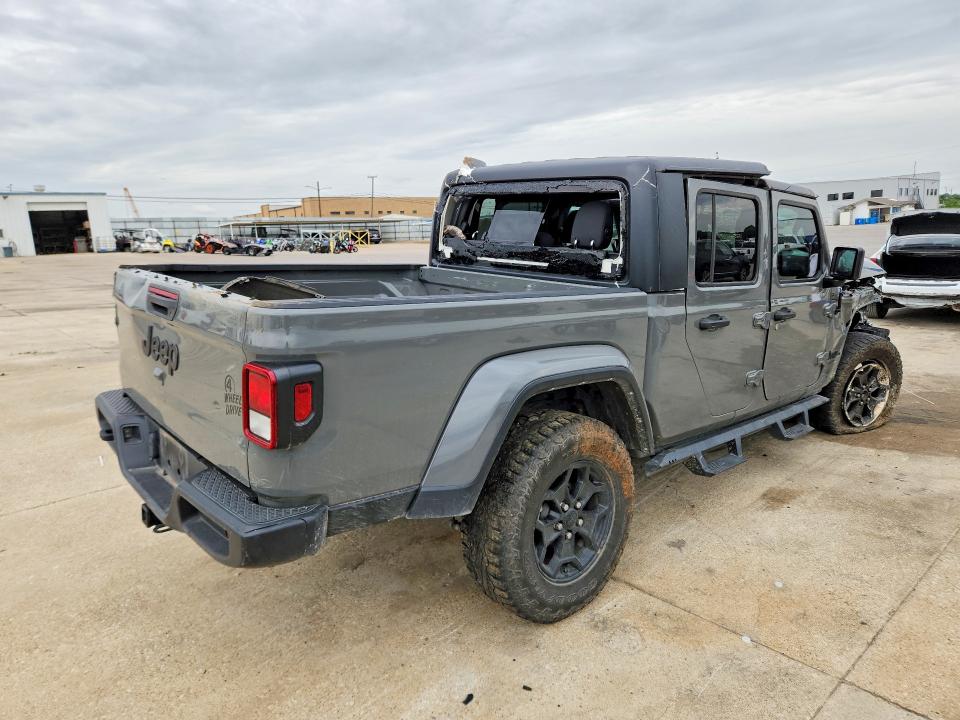 2023 Jeep Gladiator მანქანა იყიდება აუქციონზე, vin: 1C6HJTAG6PL508051, აუქციონის ნომერი: 52039466