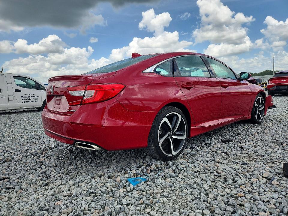55023026 :رقم المزاد ، 1HGCV1F35LA031542 vin ، 2020 Honda Accord مزاد بيع