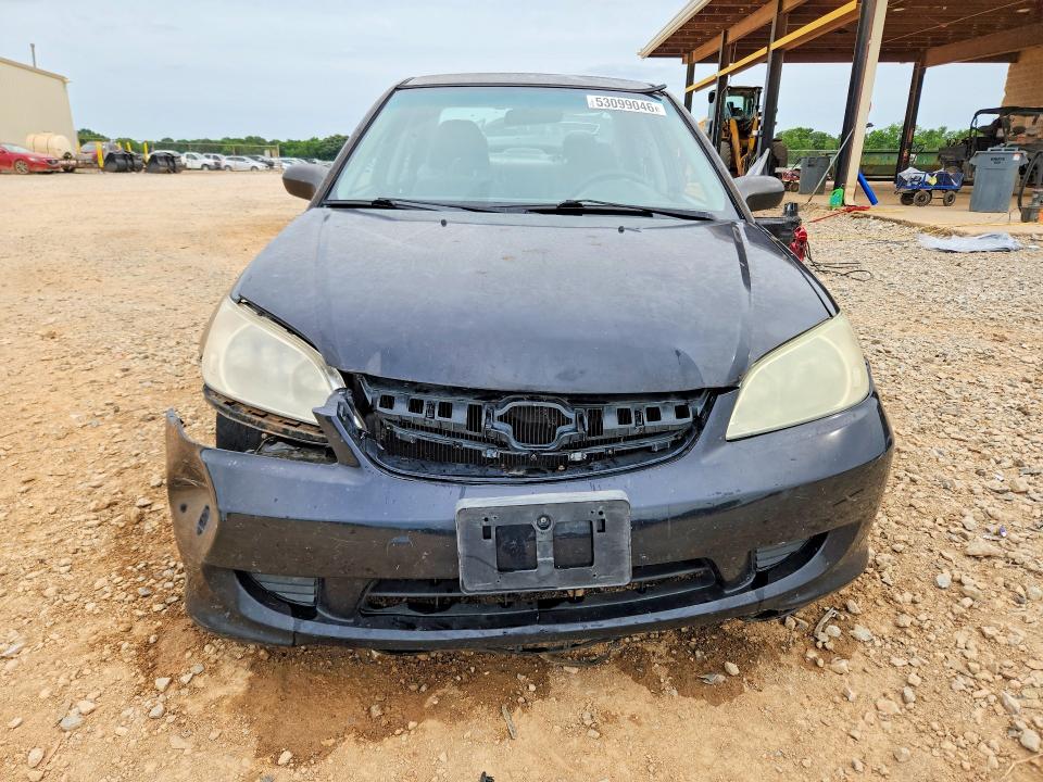 53099046 :رقم المزاد ، 2HGES16554H504071 vin ، 2004 Honda Civic مزاد بيع