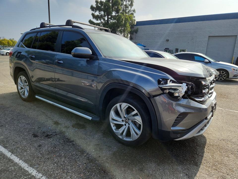 52868246 :رقم المزاد ، 1V2WP2CA3MC543058 vin ، 2021 Volkswagen Atlas مزاد بيع