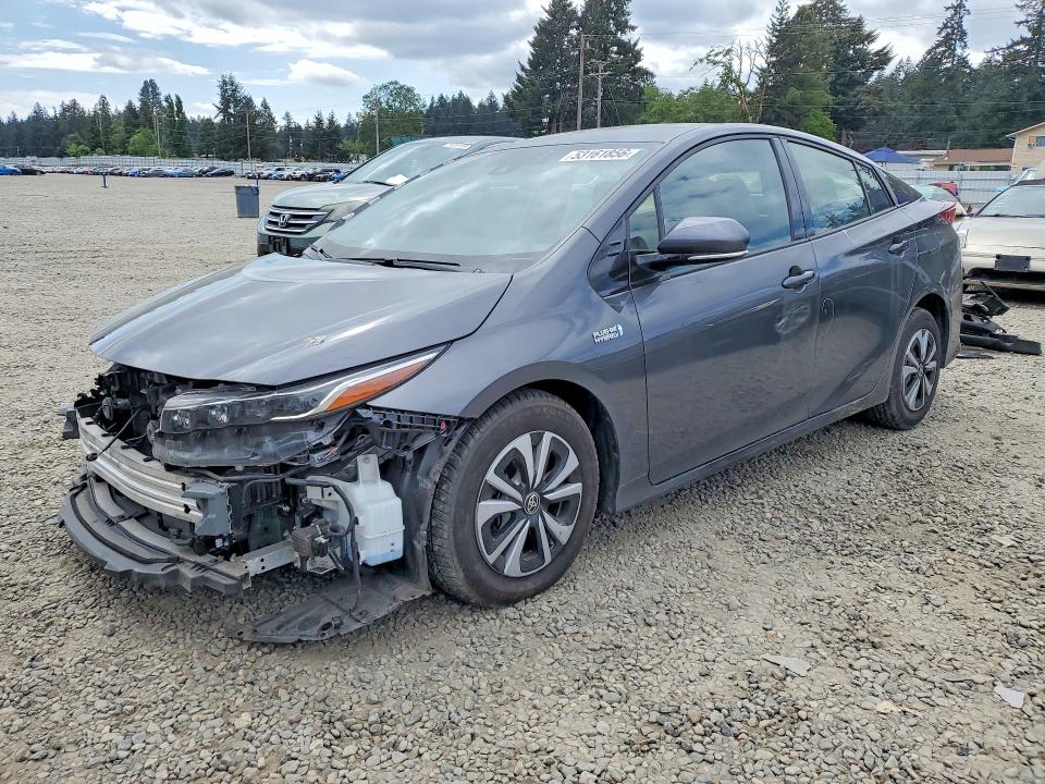 53161856 :رقم المزاد ، JTDKARFP9H3025584 vin ، 2017 Toyota Prius Prime مزاد بيع