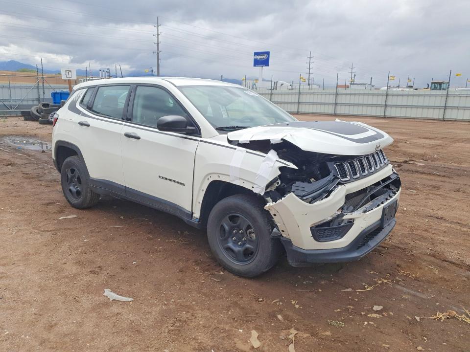 53925716 :رقم المزاد ، 3C4NJDAB2MT591354 vin ، 2021 Jeep Compass مزاد بيع