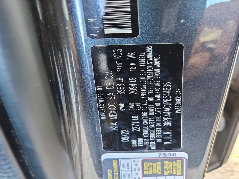 Aukcja sprzedaży 2023 Kia Forte, vin: 3KPF44AC1PE544636, numer aukcji: 52061776