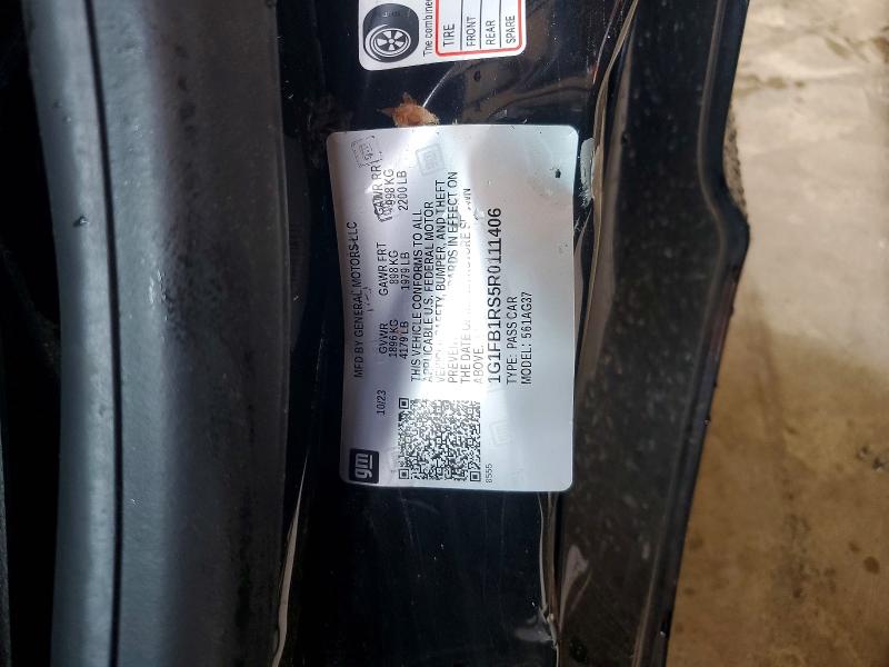 Продаж на аукціоні авто 2024 Chevrolet Camaro, vin: 1G1FB1RS5R0111406, номер лоту: 54988566