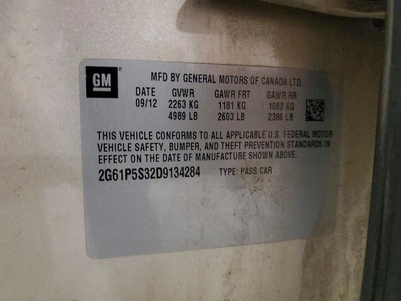 Продажа на аукционе авто 2013 Cadillac Xts, vin: 2G61P5S32D9134284, номер лота: 53053396