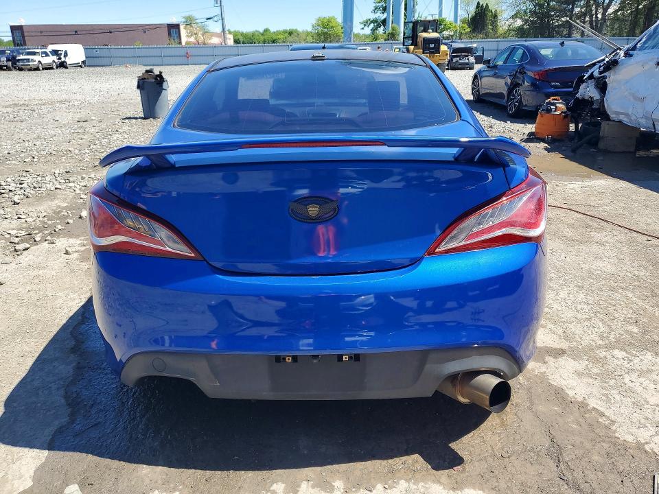 2010 Hyundai Genesis Coupe მანქანა იყიდება აუქციონზე, vin: KMHHT6KD8AU019379, აუქციონის ნომერი: 53278656