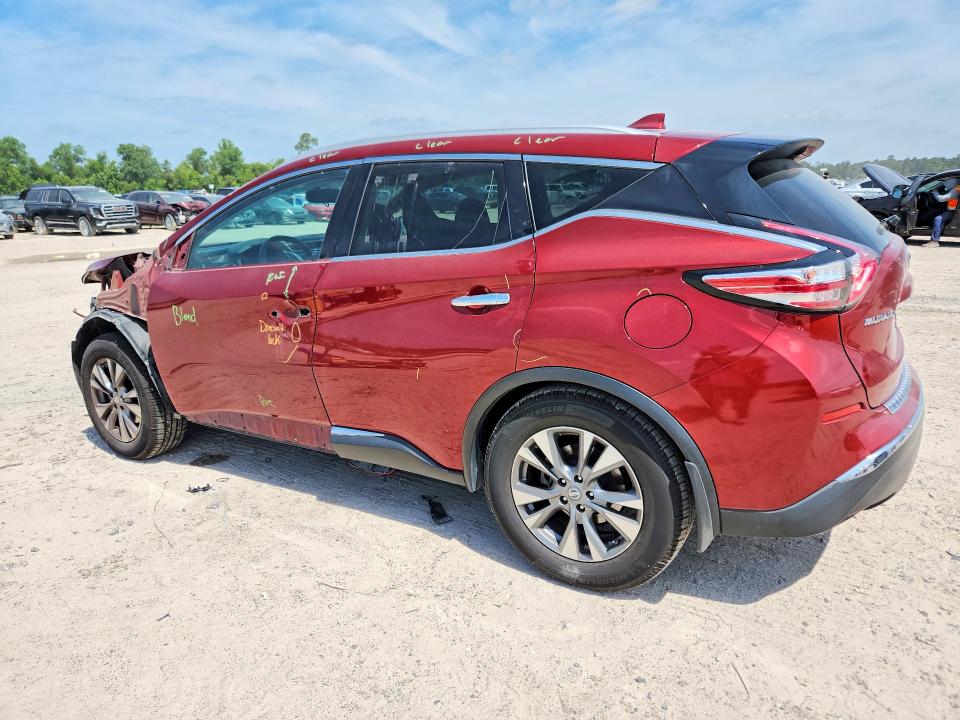2017 Nissan Murano მანქანა იყიდება აუქციონზე, vin: 5N1AZ2MHXHN187554, აუქციონის ნომერი: 53722636