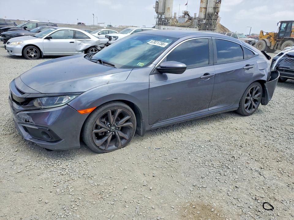 Продажа на аукционе авто 2019 Honda Civic, vin: 19XFC2F84KE004024, номер лота: 53921756