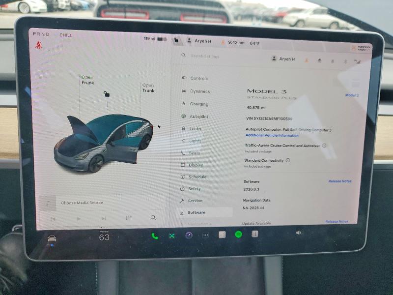 Aukcja sprzedaży 2021 Tesla Model 3, vin: 5YJ3E1EA5MF100589, numer aukcji: 52958546