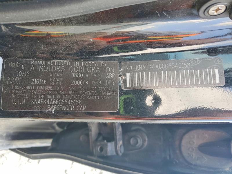 Продажа на аукционе авто 2016 Kia Forte, vin: KNAFK4A66G5545158, номер лота: 55445336