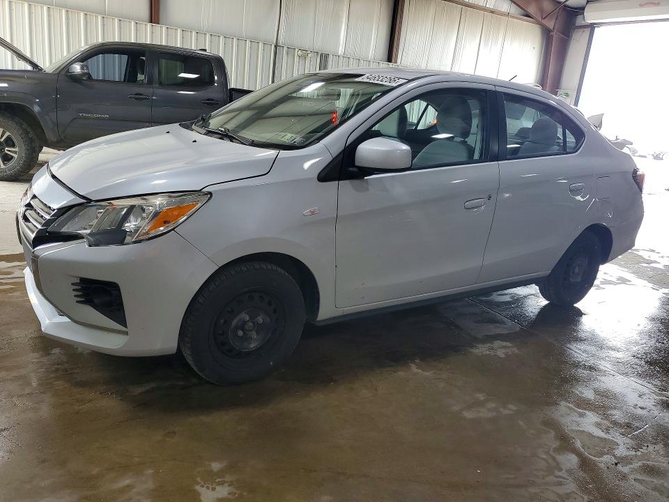2022 Mitsubishi Mirage მანქანა იყიდება აუქციონზე, vin: ML32FUFJ7NHF03456, აუქციონის ნომერი: 54653286
