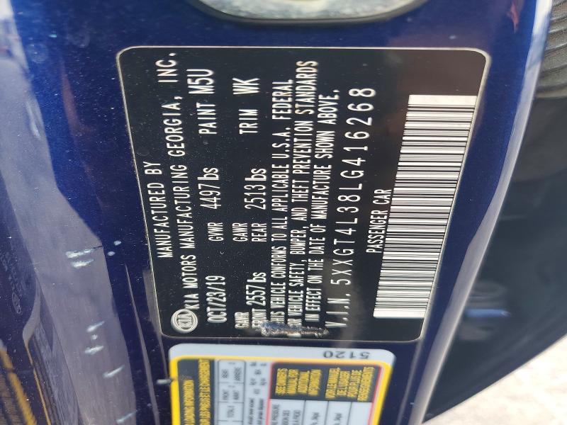 Продаж на аукціоні авто 2020 Kia Optima, vin: 5XXGT4L38LG416268, номер лоту: 54189656