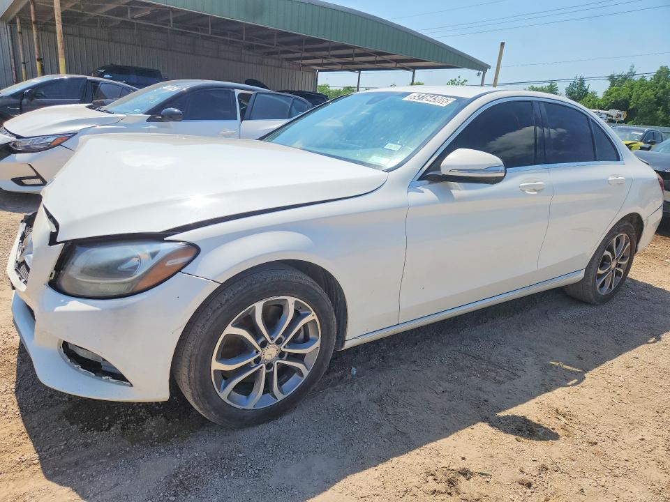 2015 Mercedes-benz C მანქანა იყიდება აუქციონზე, vin: 55SWF4KB3FU025403, აუქციონის ნომერი: 53164306